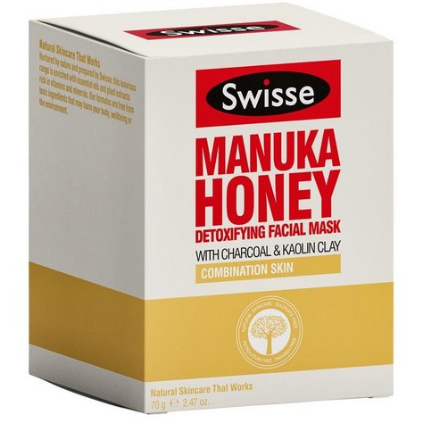 Mặt nạ thải độc Swisse Manuka Honey Detoxifying Facial Mask 70gr