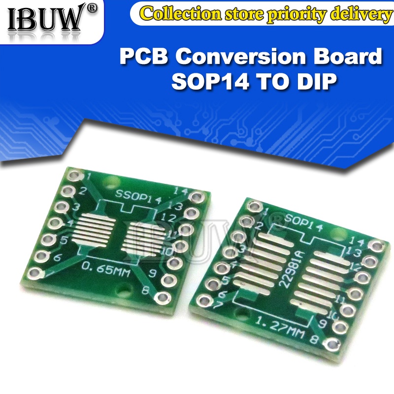 Set 10 Bảng Chuyển Đổi Từ SMD Sang DIP SOP 8/16/14/20/24/28P SOT89 SOT23 SOT223 Đến DIP SOP/MSOP/MSOP/Tsop