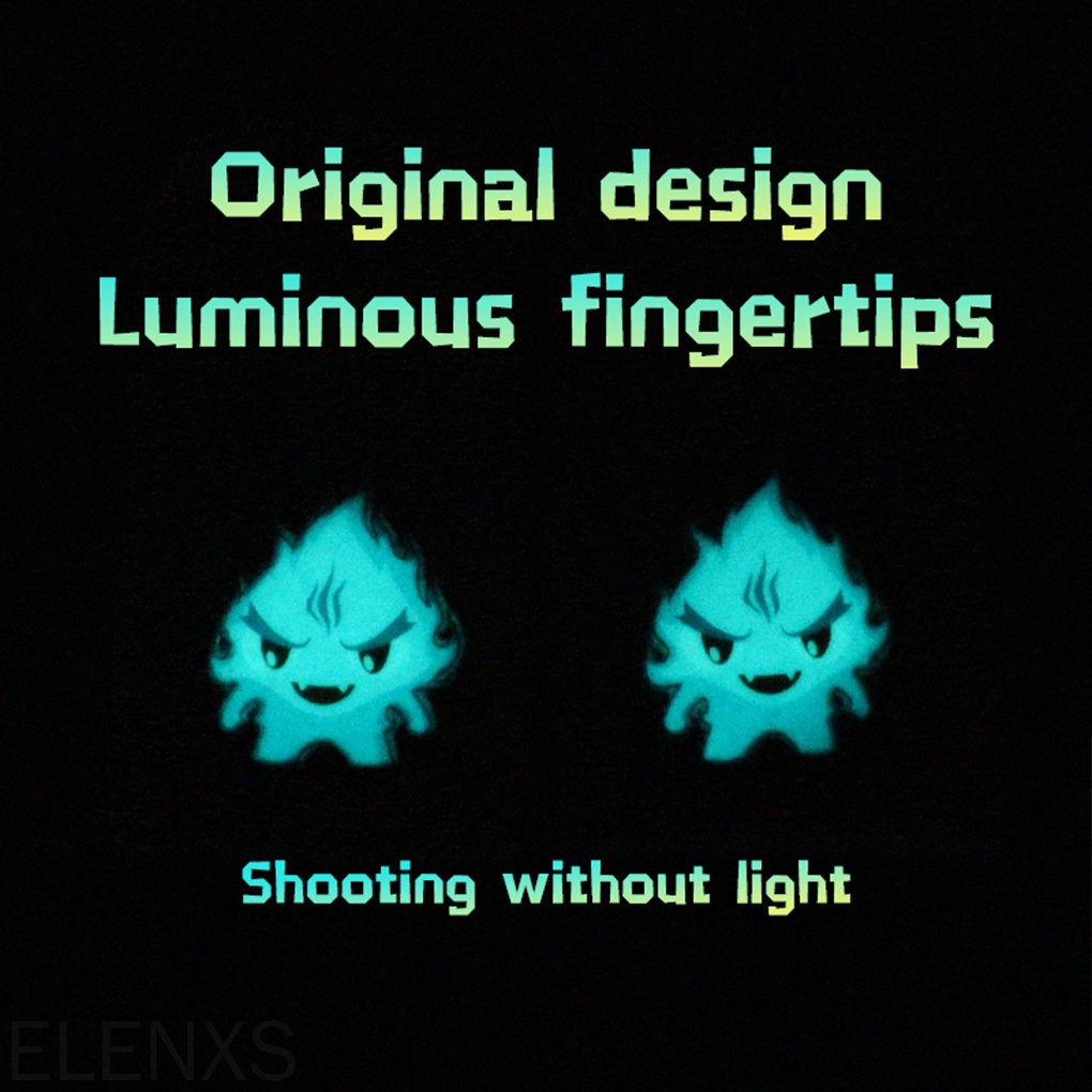 Đôi bao ngón tay chơi game điện thoại siêu mỏng có độ co giãn thoáng khí chống trượt tiện dụng