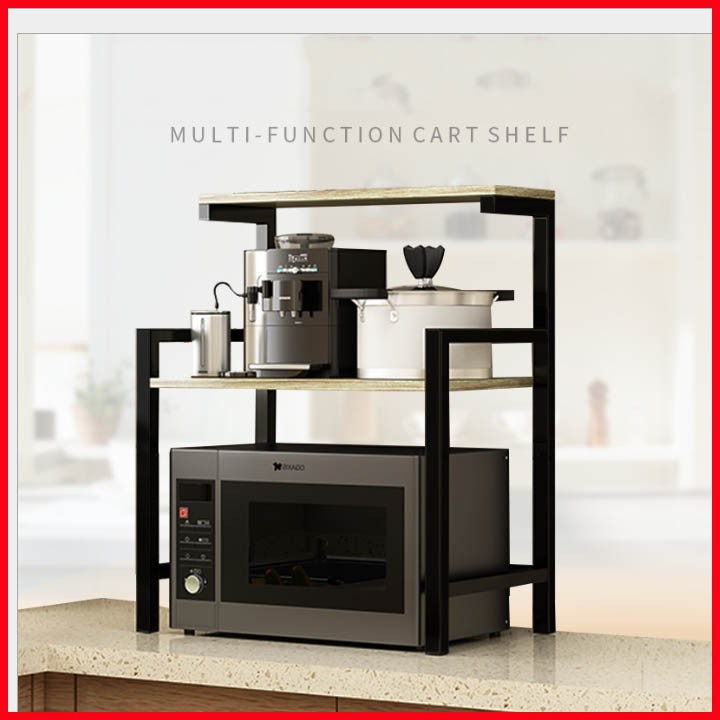 Kệ lò vi sóng 2 tầng lửng khung thép - Kệ để lò vi sóng , lò nướng | BigBuy360 - bigbuy360.vn