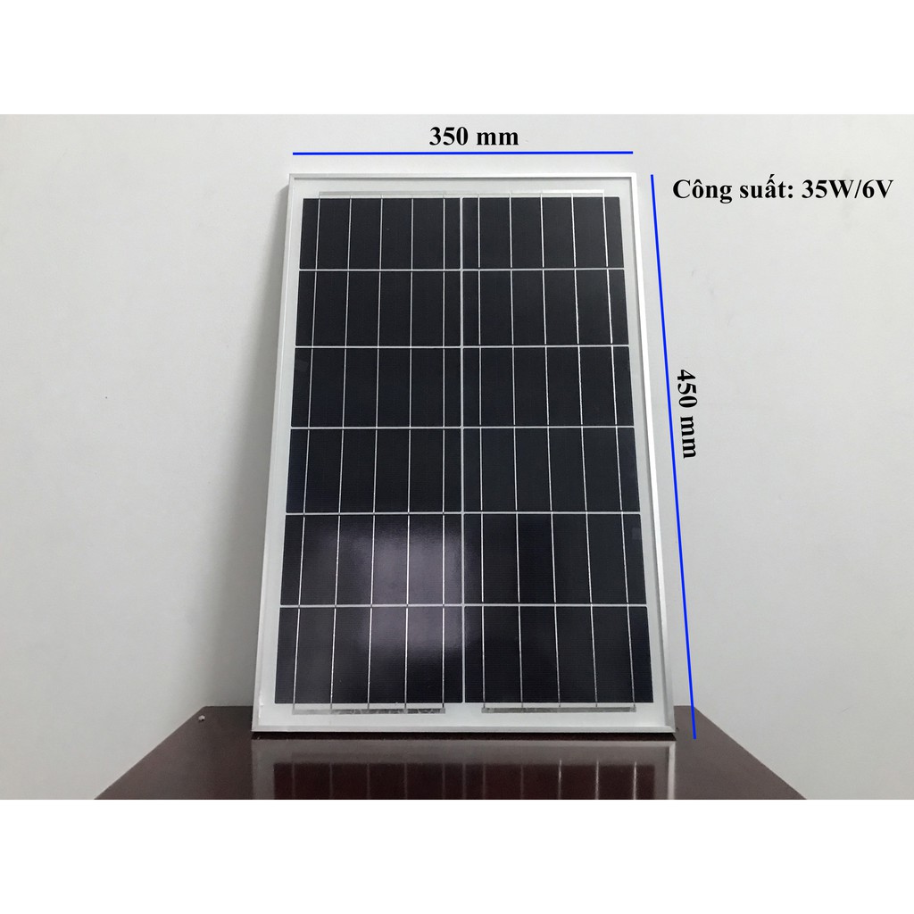 Đèn Năng Lượng Mặt Trời Cao Cấp Solar Light - Kiểu Đèn Bàn Chải - Chính Hãng - Bảo Hành 24 Tháng