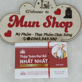 Thập toàn đại bổ nhất nhất hộp 2 vỉ x 10 viên