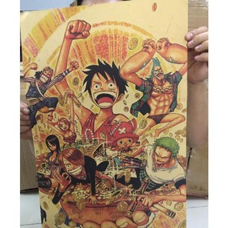 1 Tấm áp phích one piece