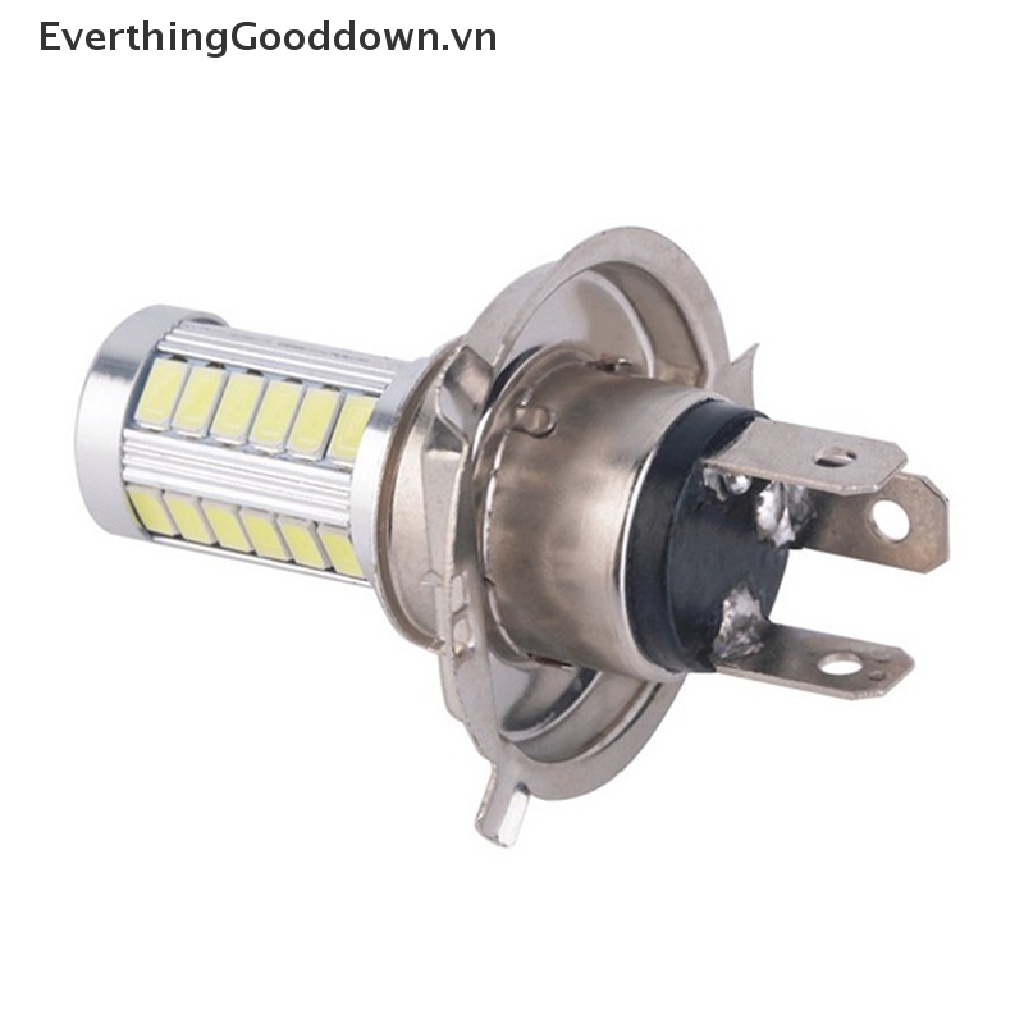 Đèn Pha LED H4 33SMD Ánh Sáng Trắng Chuyên Dụng Cho Xe Hơi / Xe Máy