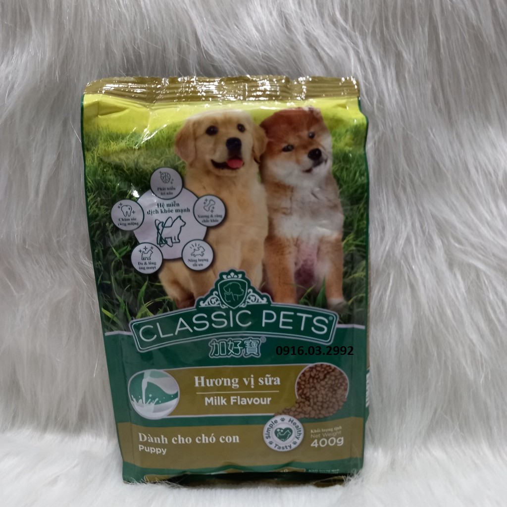 Thức ăn cho chó Classic pet 400gr