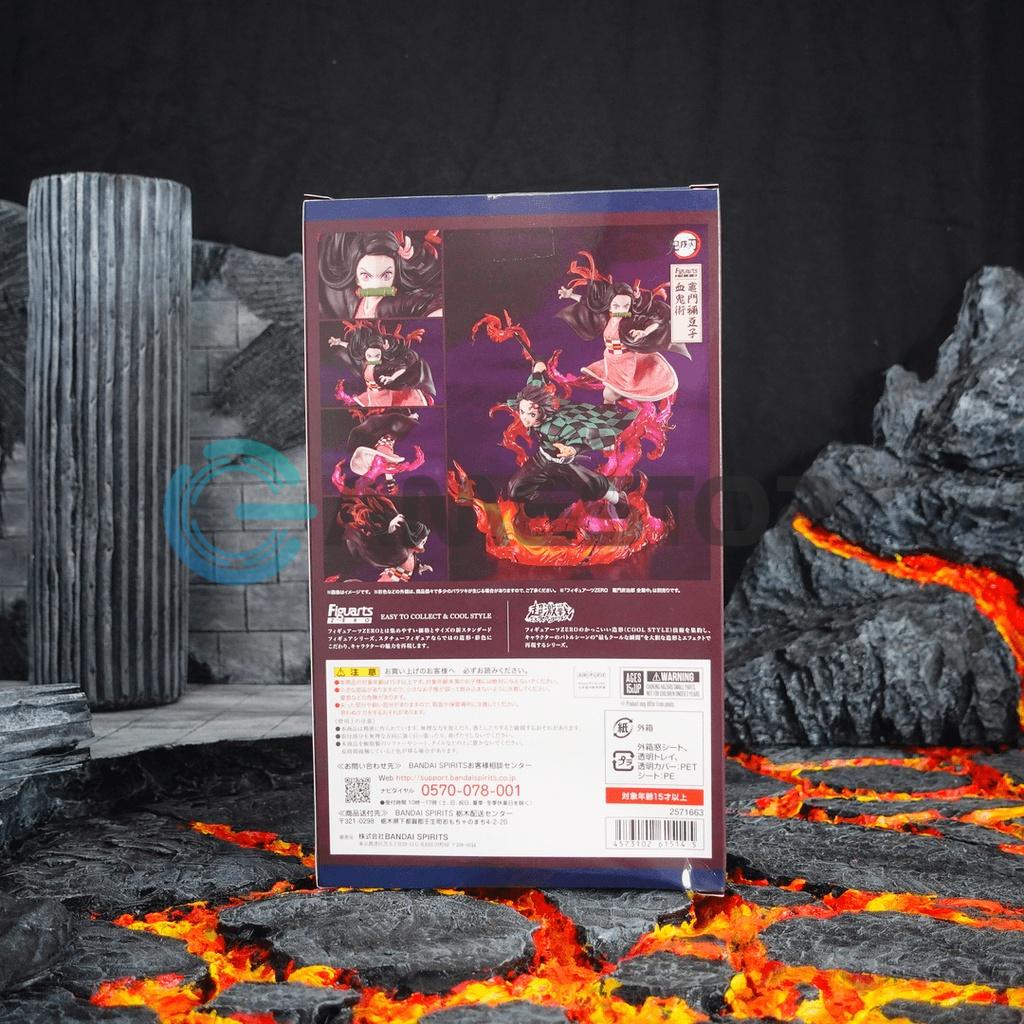 Mô hình Kimetsu no Yaiba Kamado Nezuko Blood Demon Art Figuarts Zero BANDAI 24cm Mô hình tĩnh Chính hãng Nhật KYBD05