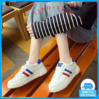 [HÀNG CAO CẤP] Giầy thể thao nữ Sneakers，Giày Shell Toe trắng (A001)