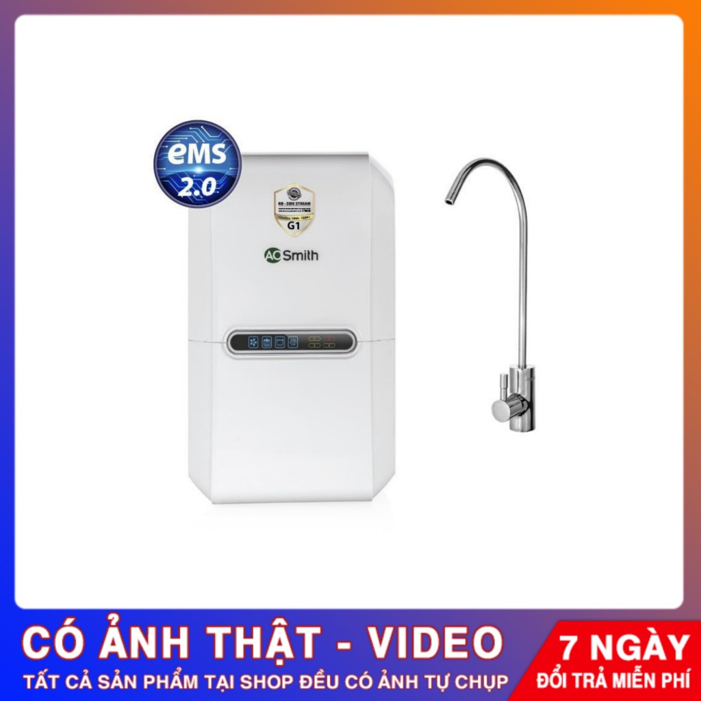 Máy Lọc Nước Aosmith G1 - Máy Lọc Nước Điện Tử - Phân Phối Chính Hãng - Bảo Hành 12 Tháng