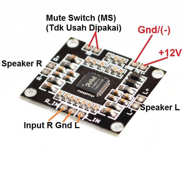 Mạch khuếch đại âm thanh PAM8610 2*15W class D