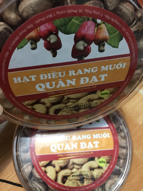 Hạt điều rang muối Quân Đạt