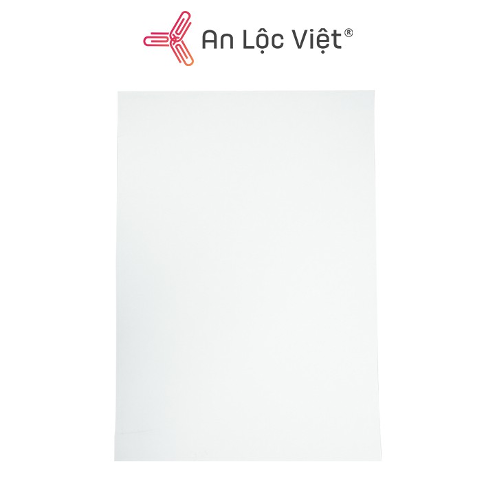 100 tờ Bìa cứng trắng A4 NGŨ SẮC 160 gsm trắng với mặt giấy cứng cáp, mịn màng dùng để in bìa cực đẹp