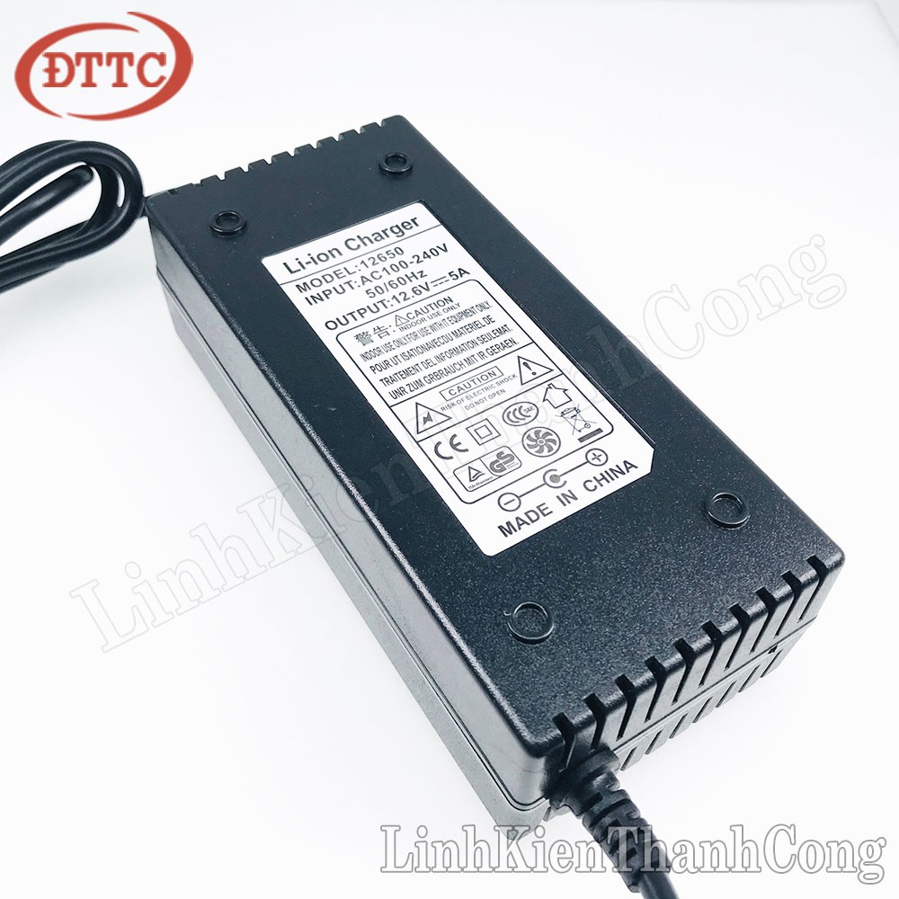 Bộ Sạc Pin Lithium 3S 12.6V 5A