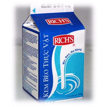 Kem béo Rich’s lùn 454g