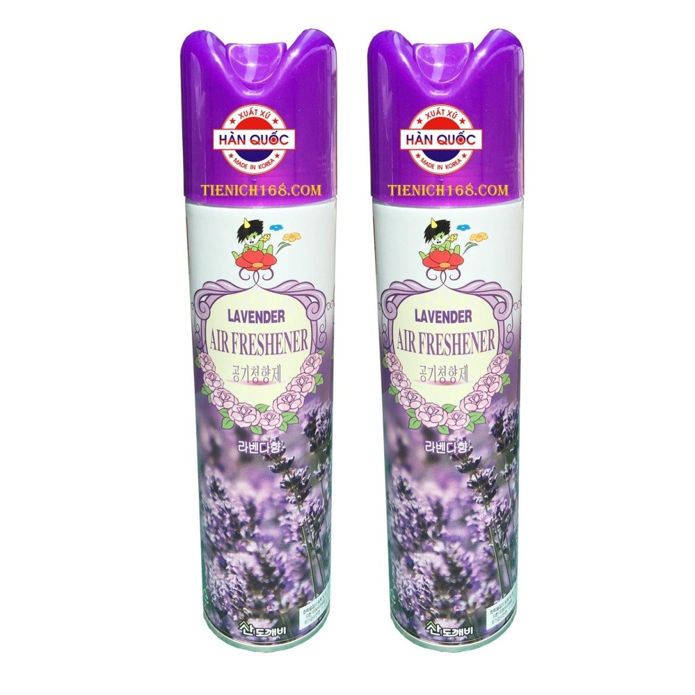 Bộ 2 Nước hoa xịt phòng Sandokkaebi 370ML Hương JASMIN TI768