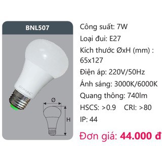 [GIÁ HỦY DIỆT] BÓNG ĐÈN LED BULB DUHAL 3W - 5W - 7W - 9W (KBNL) | BigBuy360 - bigbuy360.vn