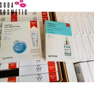 Mặt nạ Wonjin Effect SOS Water Pump ( Tặng sửa rửa mặt )
Mặt nạ Wonjin Shine ex ( 10 tặng 1 )