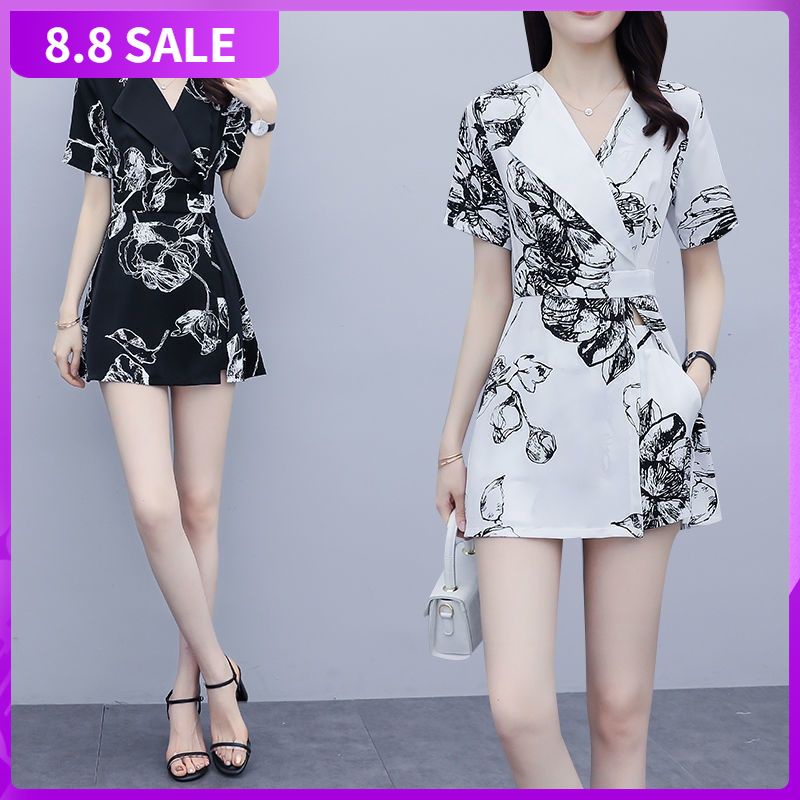 Set Áo Thun Ngắn Tay + Chân Váy Dài Thời Trang Nữ