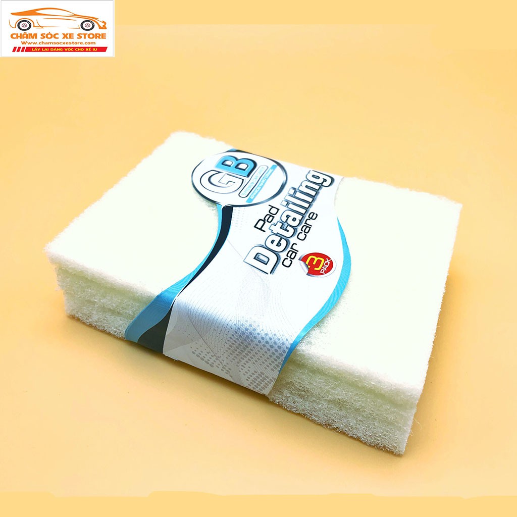 GB - Combo 3 miếng sợi hữu cơ GB Pad Detailing - Mút vệ sinh