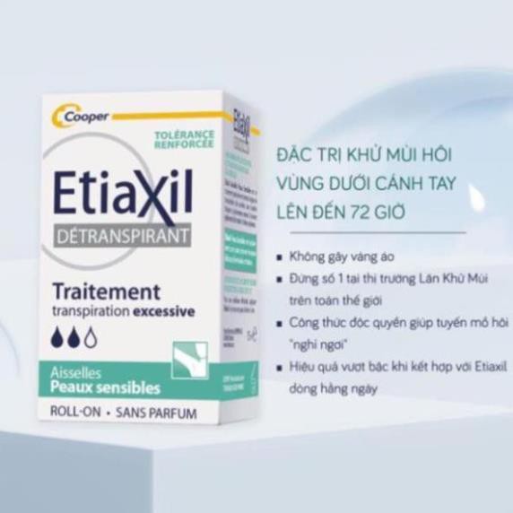 [ Free ship] Lăn Khử Mùi Etiaxil Ngăn Ngừa Hôi Nách, giảm tiết mồ hôi 15ml