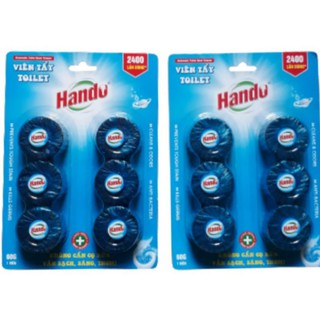 Combo 10 Vĩ Tẩy Toilet Hando (vĩ 6 viên)