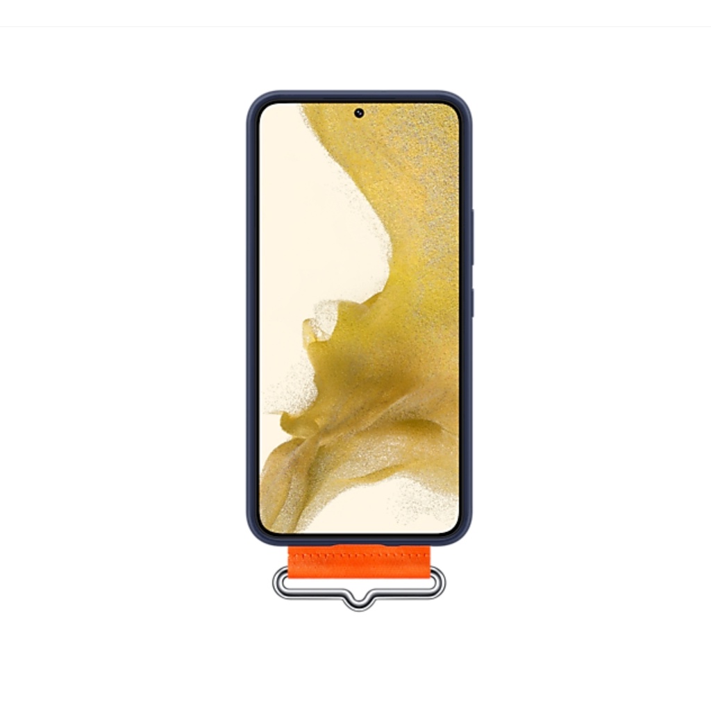 Ốp Lưng Silicone With Strap Cho Điện Thoại Samsung Galaxy S22 / S22+ / S22 Ultra - Hàng Chính Hãng Nguyên Seal