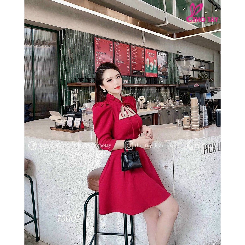 Đầm Nữ Cá Tính, Váy Nữ Thiết Kế Chất Liệu Cao Cấp Chất Liệu Kate Ford Siêu Dễ Thương Thời Trang Nữ Hoàng Nhi | BigBuy360 - bigbuy360.vn