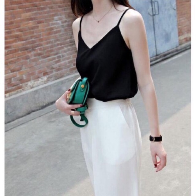 <Siêu rẻ >Áo dây luạ mặc phối nhiều kiểu _JuMe Fashion | BigBuy360 - bigbuy360.vn