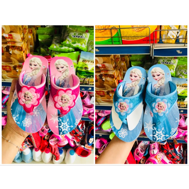 Dép tông bé gái Elsa Thái Lan