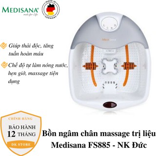 [CHÍNH HÃNG] Bồn ngâm chân massage trị liệu Medisana FS885- nhập khẩu Đức
