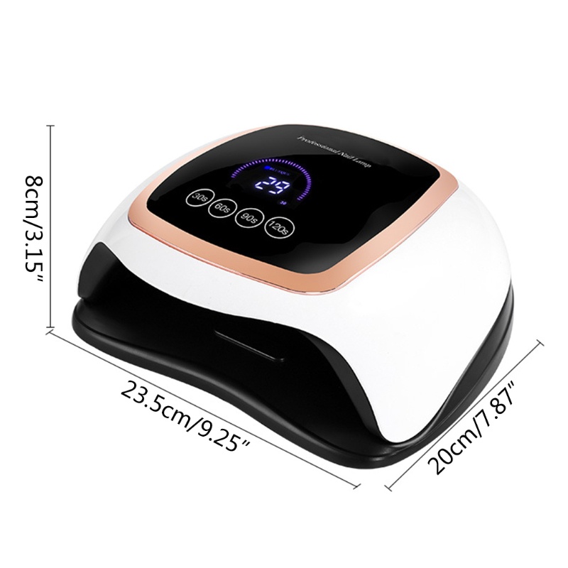 Máy Sấy Khô Sơn Móng Tay Bằng Tia UV 168W Có Cảm Biến Chuyển Động 4 Chế Độ Hẹn Giờ