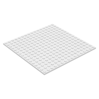Gạch Lego tấm đế, nền dày 16 x 16 / Lego Part 91405: Plate 16 x 16