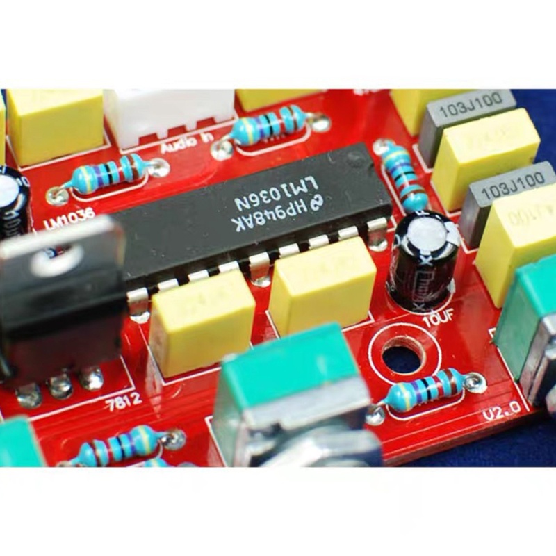 Bảng Mạch Khuếch Đại Âm Thanh zzz LM1036 OP-AMP HiFi Cân Bằng Âm Lượng Cho Máy In