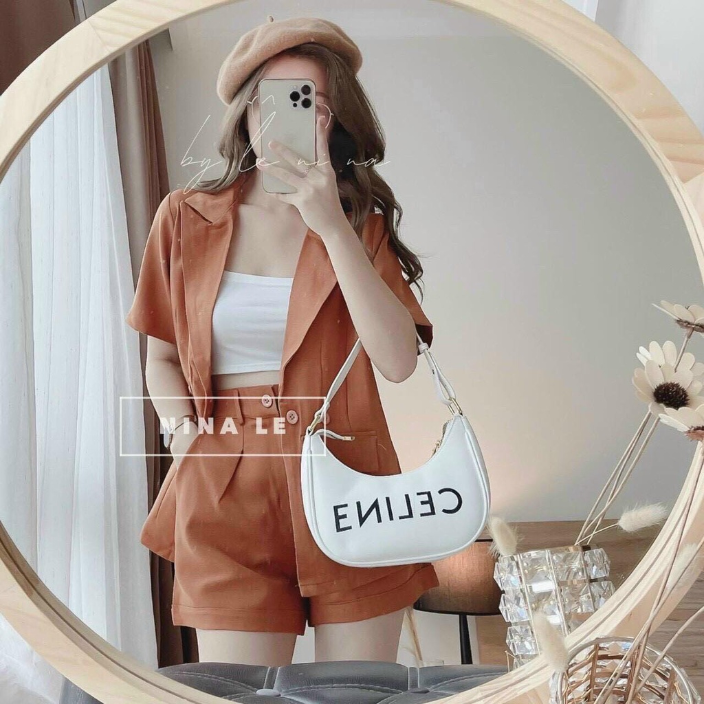 Set Bộ Vest Tay Ngắn 3 Món Thời Trang, Phù Hợp Đi Chơi, Dự Tiệc - Bum.clothing