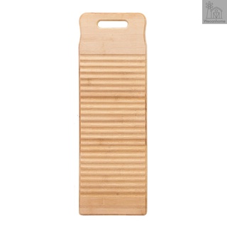 Tấm Ván Giặt Quần Áo Tay Cầm Tròn Bằng Gỗ Tre Dày Tiện Dụng