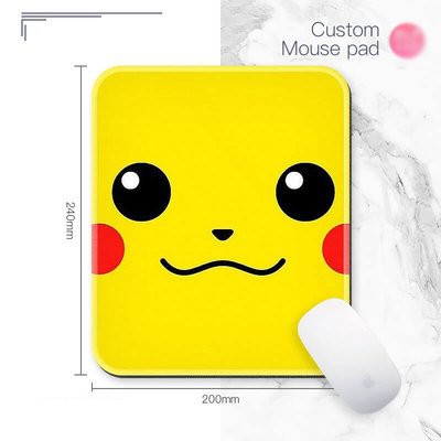 Miếng di chuột IN HÌNH PIKACHU miếng kê chuột miếng lót chuột tiện lợi dễ thương