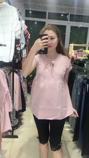 Áo bầu lụa đẹp