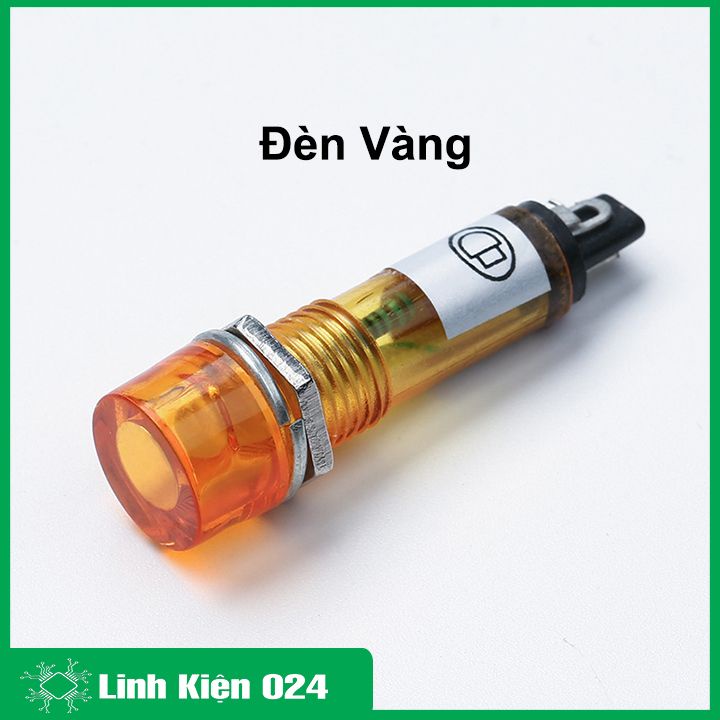 Đèn led báo tín hiệu nguồn XD10-3 điện áp 220VAC 10mm màu đỏ / xanh lá / vàng