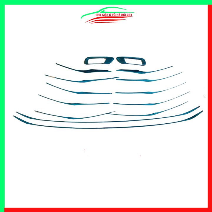 Ốp trang trí mặt ca lăng, calang Camry 2019-2020 ốp phía dưới trang trí làm đẹp xe