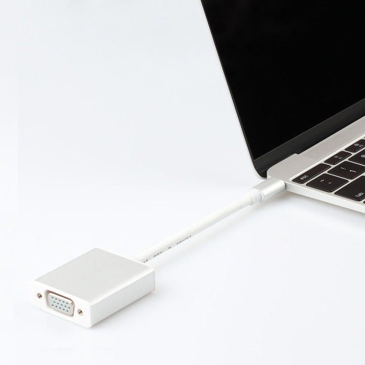 Cáp chuyển USB Type C sang VGA độ nét cao Full HD 1080p