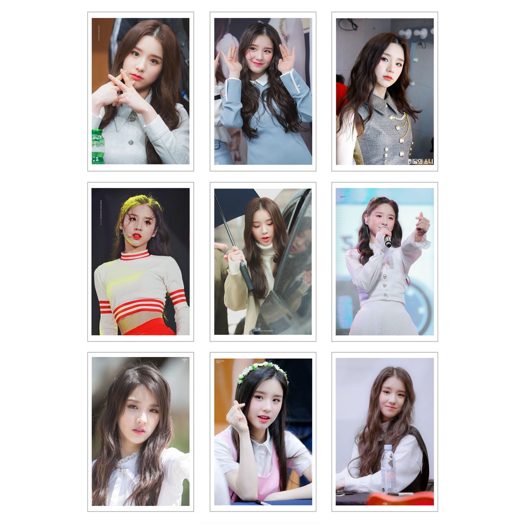 Lomo Card Ảnh HEEJIN - LOONA (54 ảnh)
