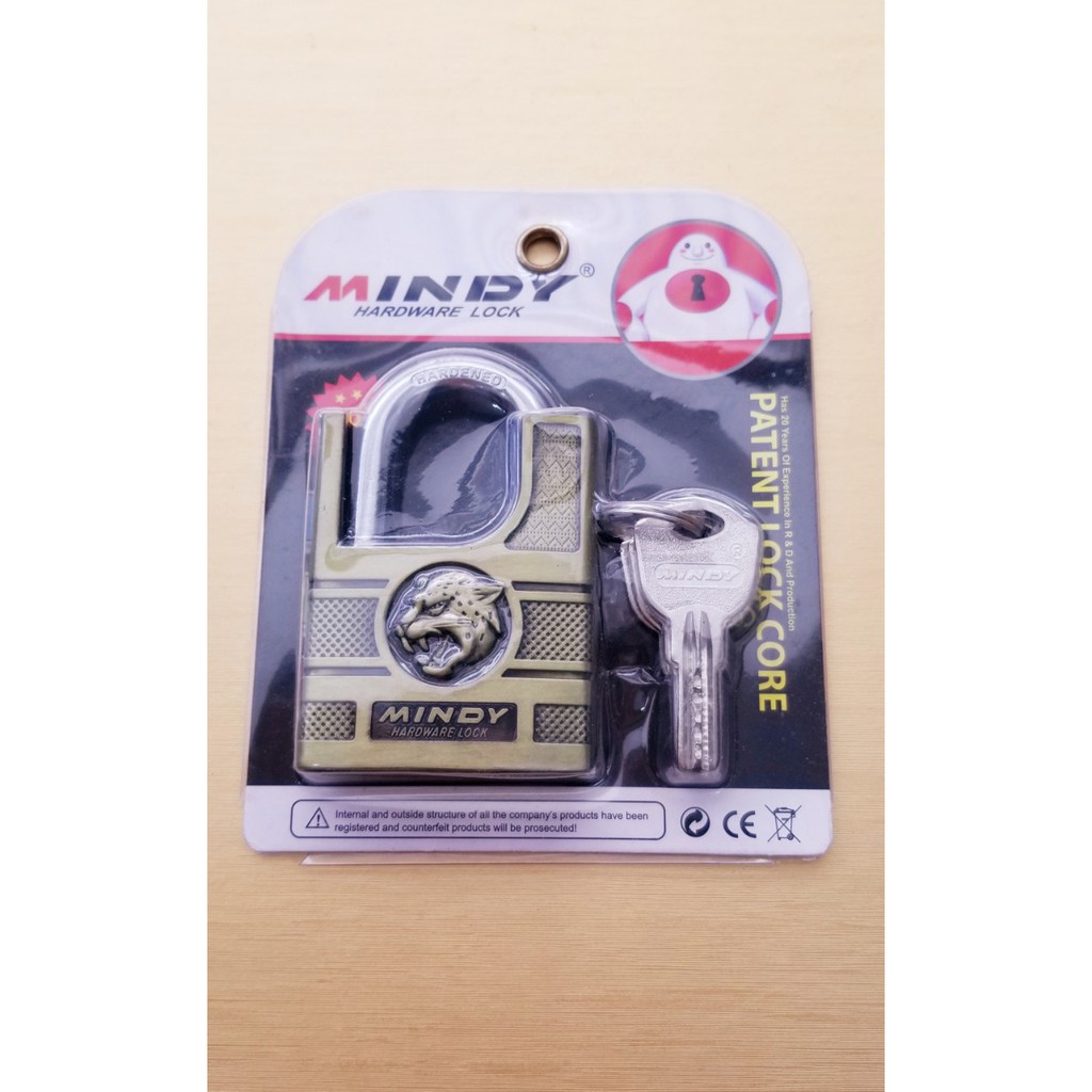 Ổ KHÓA 6F CHỐNG CẮT MINDY  CHÌA MUỖNG