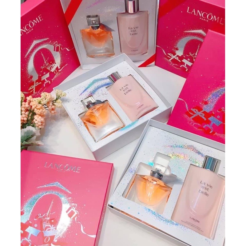 Set Nước Hoa Lancome La Vie Est Belle EDP 50ml