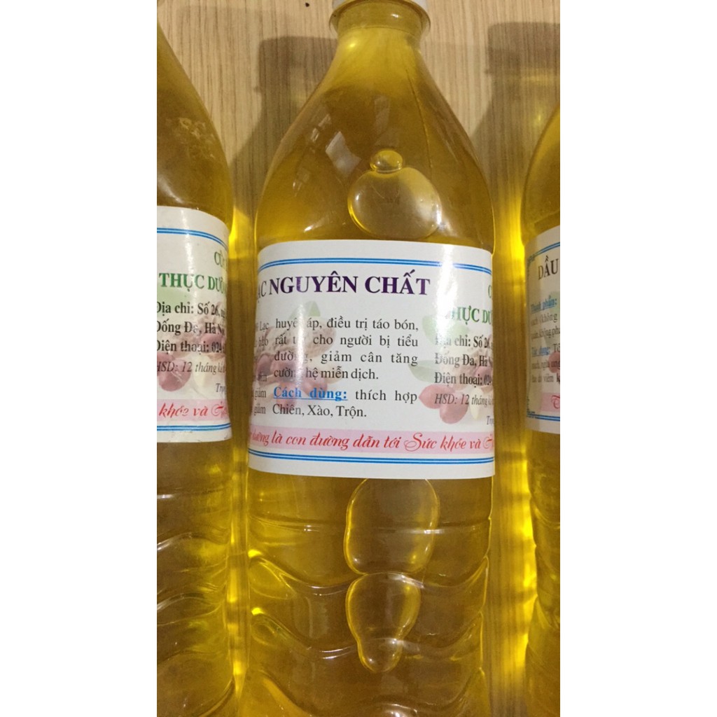 Dầu Lạc Nguyên Chất