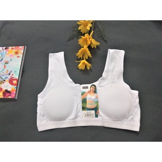Áo lá trắng co giãn ( có thể tháo mút) free size