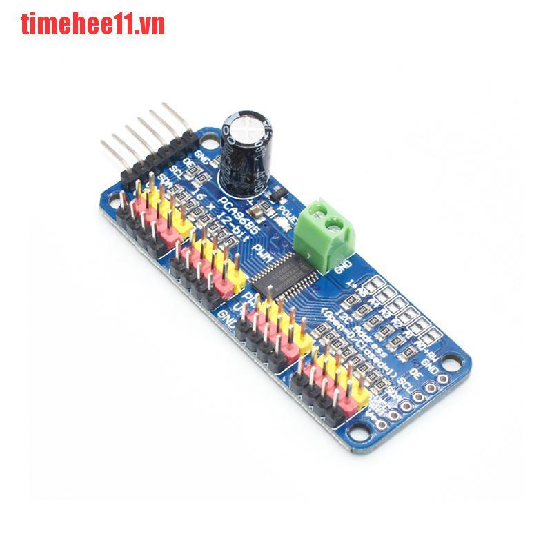 【timehee11】16-Channel 12-bit PWM/Servo Driver-I2C interface-PCA9685 DIY Servo