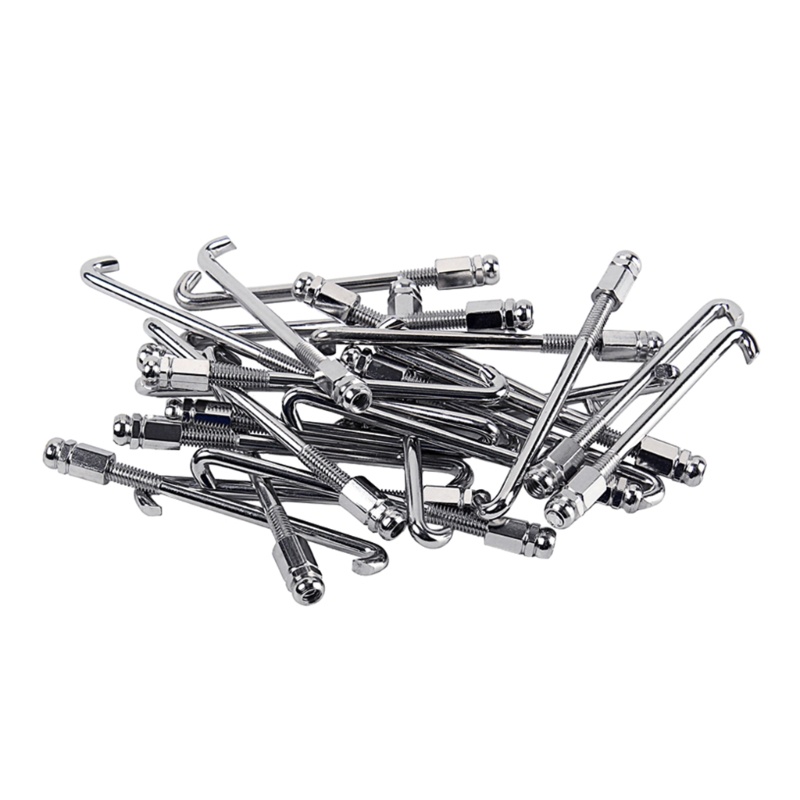 Set 24 Móc Tròn Bằng Kim Loại Gắn Banjo Có Thể Điều Chỉnh