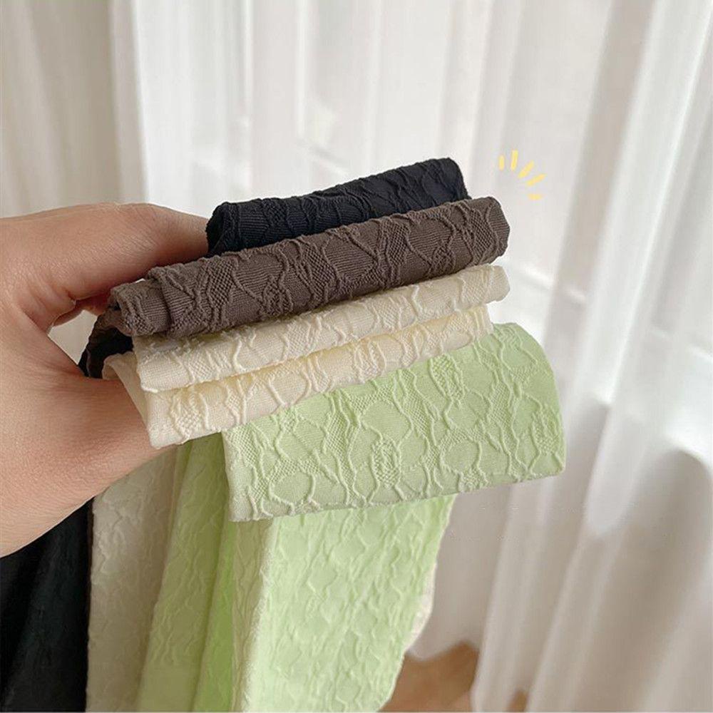 Vớ Nhung Jacquard Dài Qua Gối Thời Trang Cho Nữ