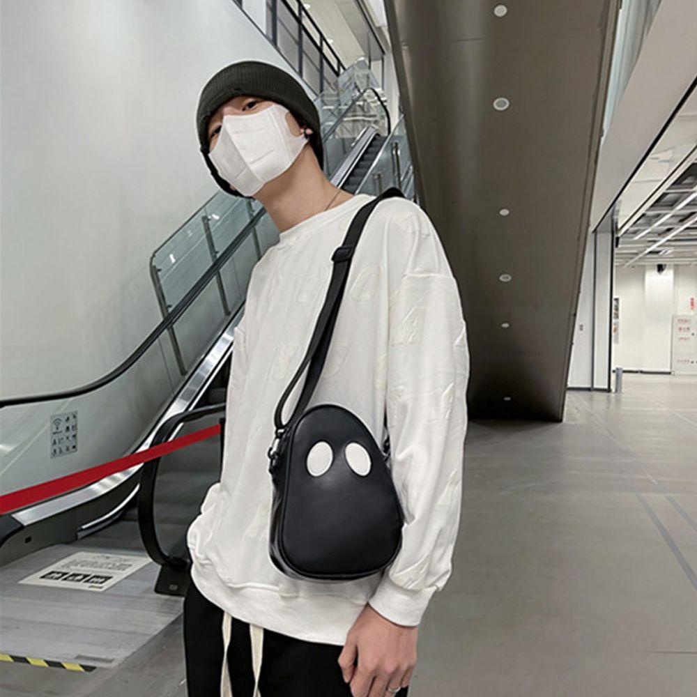 Túi Đeo Vai KENT1 Cỡ Lớn Thêu Họa Tiết Ác Quỷ Cá Tính