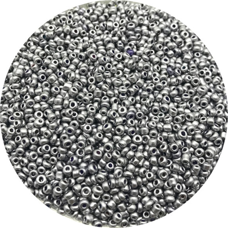 Túi 1000 Hạt Cườm Xỏ Lỗ 2mm Dùng Để Làm Đồ Trang Sức Thủ Công