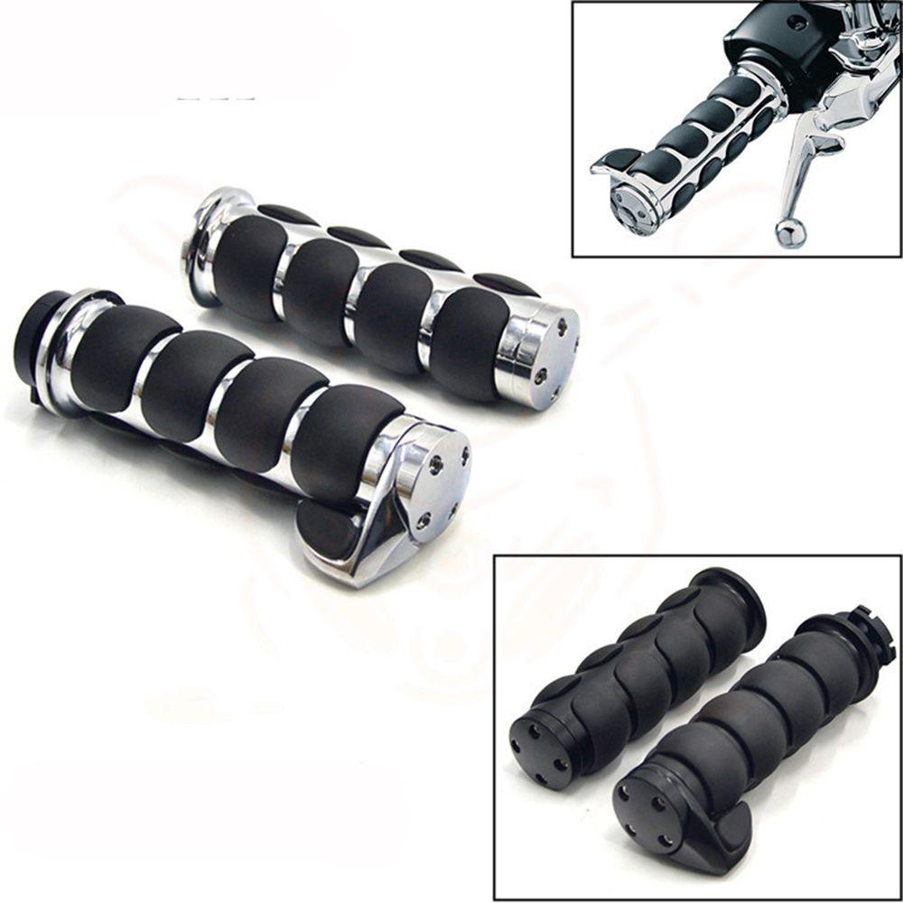 WTTLE Set 2 Vỏ Bọc Tay Cầm Chống Bụi Chống Rung Cho Dyna Sportster Cruiser